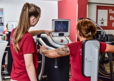Impressionen des Fitnessstudios ladys first in Erlangen
